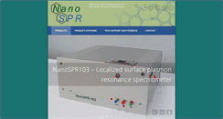 Desktop Screenshot of nanospr.com