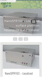 Mobile Screenshot of nanospr.com